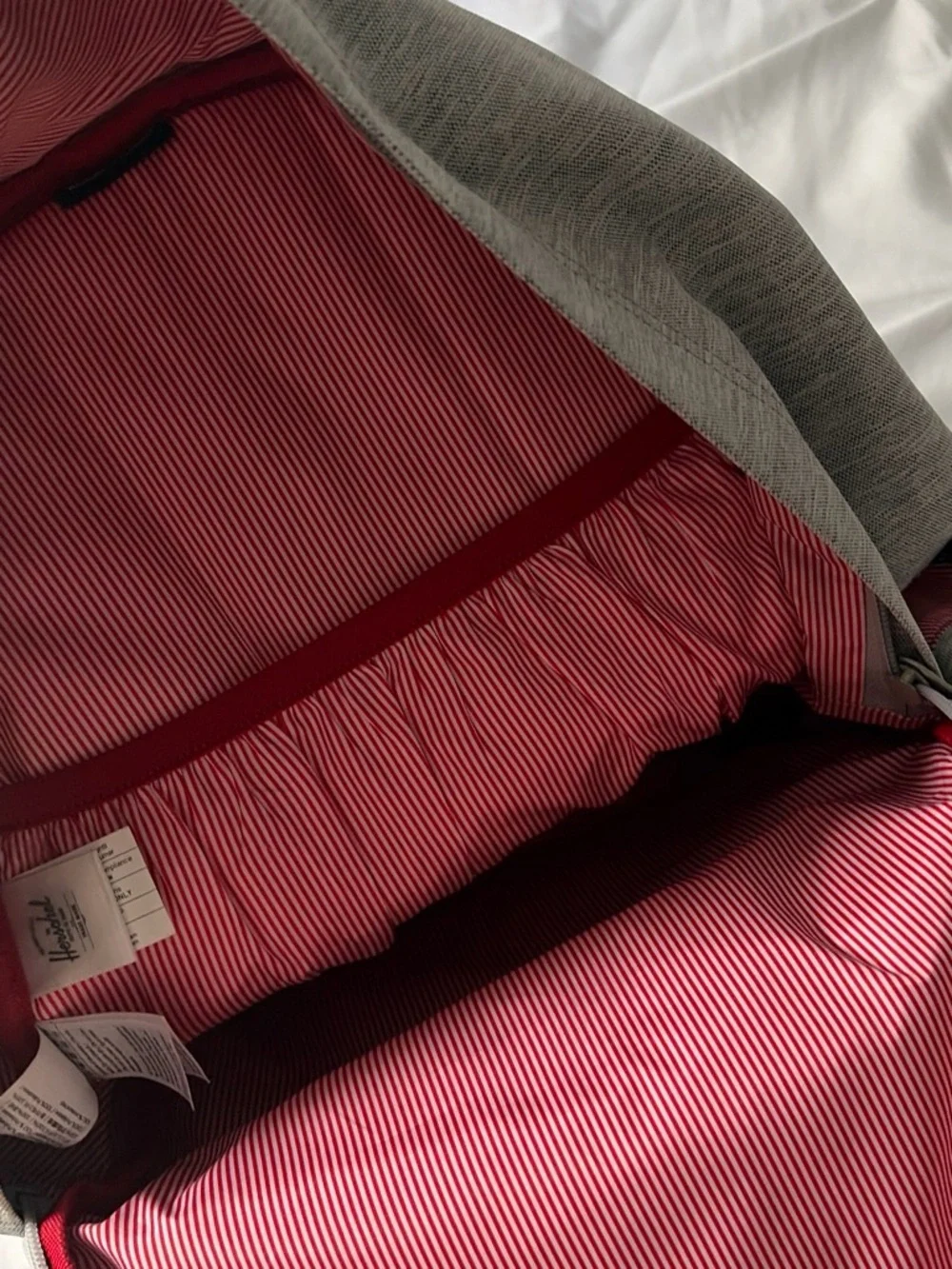 Herschel Gray Backpack